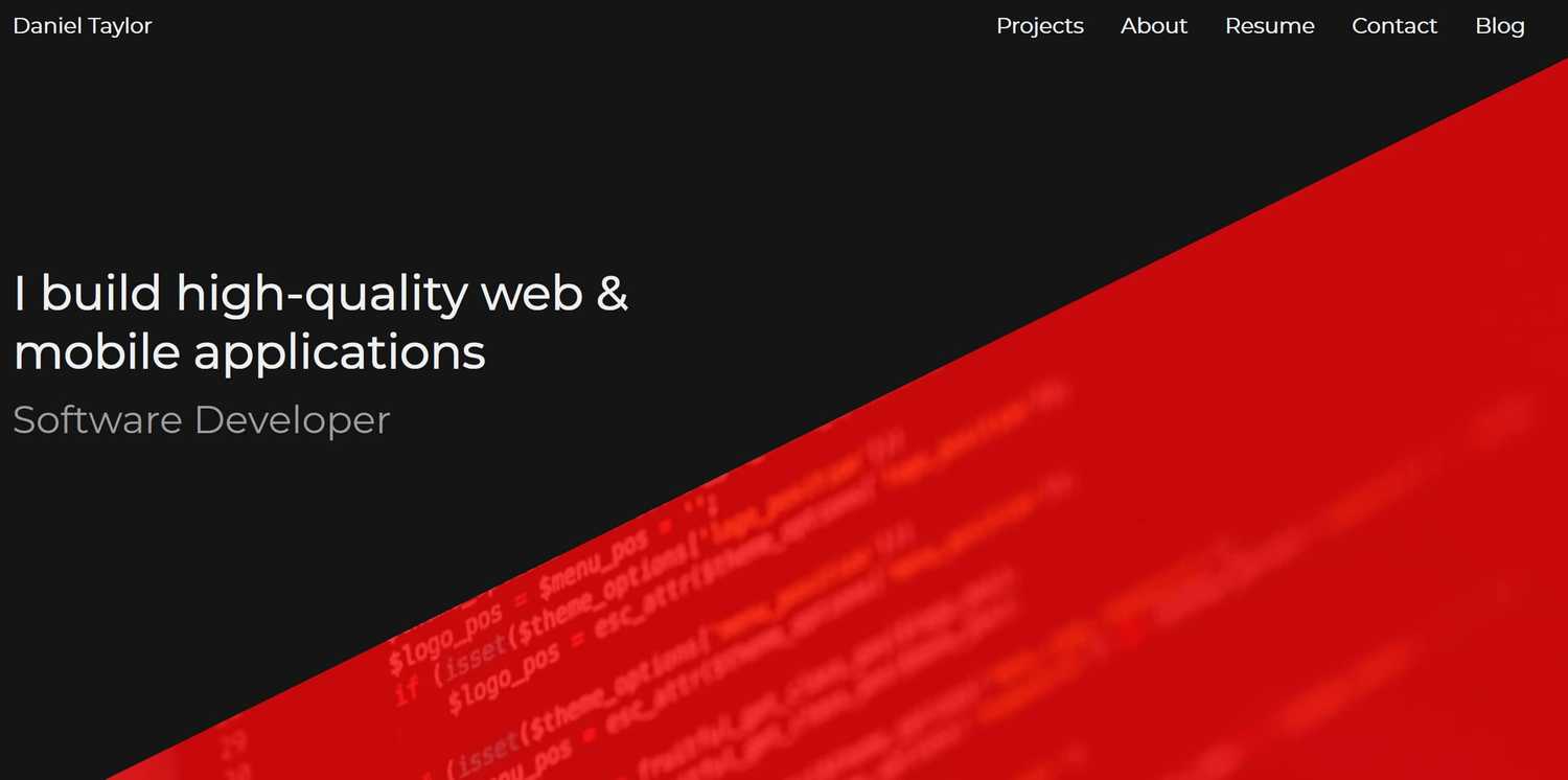 Screenshot of this sites original header. Screenshot of this sites original header.