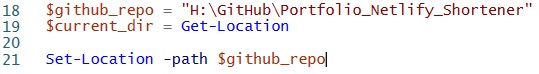 The PowerShell Script updated to get and set user's
location.