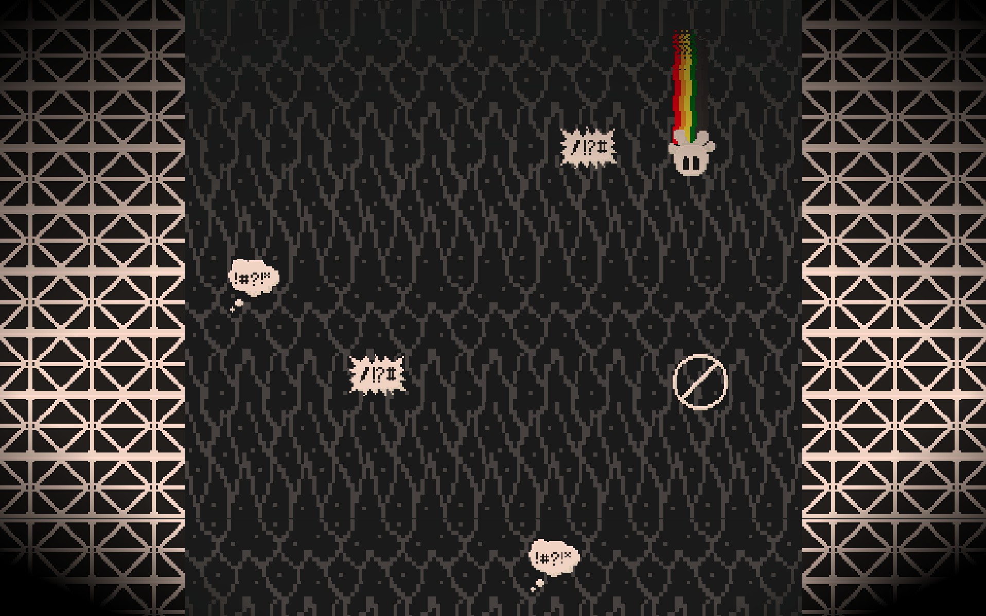 Screenshot of Falling Together Game level five.